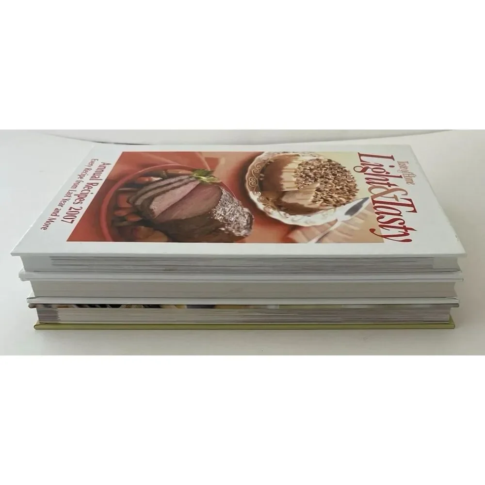 Taste of Home's Light & Tasty 2004-2007 & Healthy Cooking 2009 - Lot of 3-HC